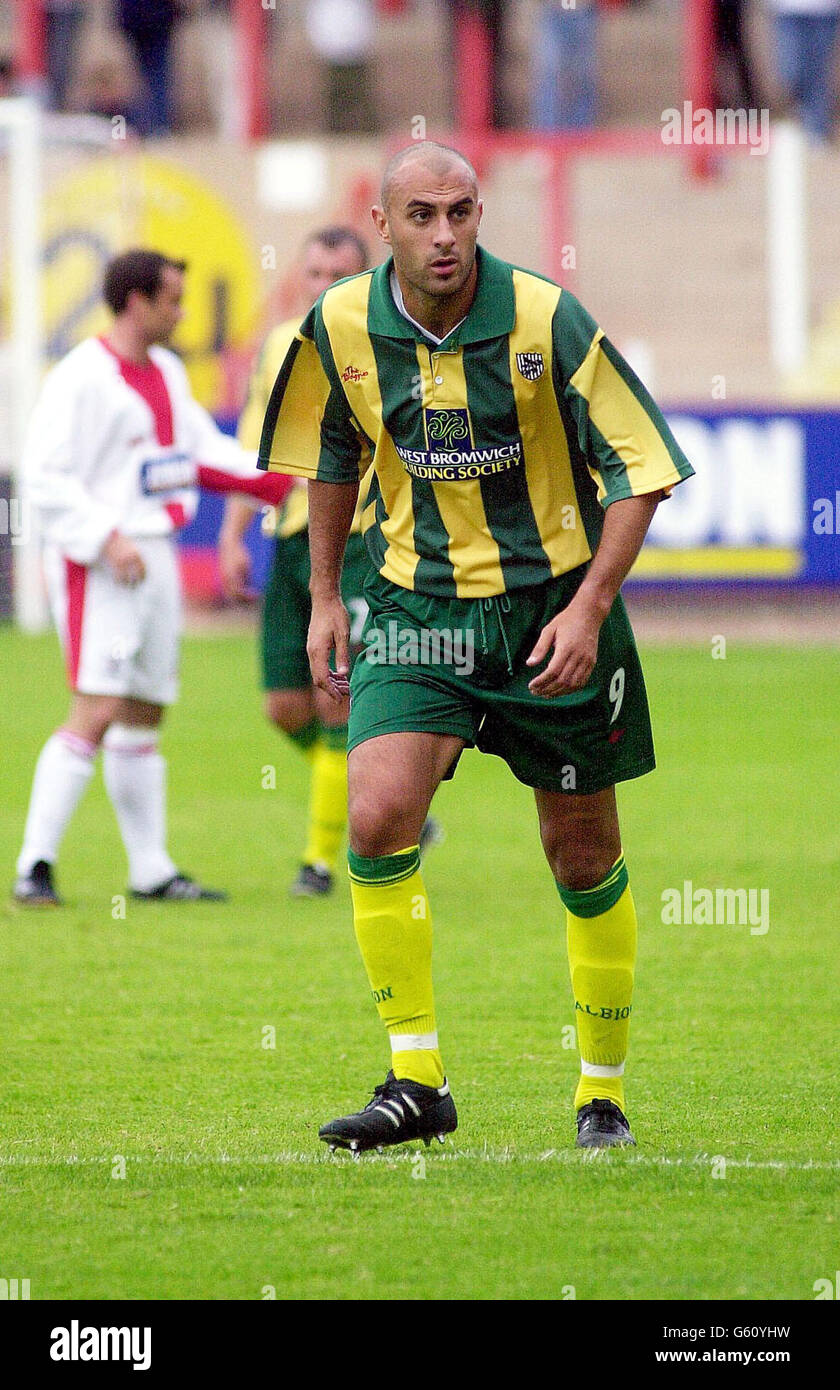 Danny Dichio of West Bromwich Albion in action during the Pre-season friendly against Exeter City. Stock Photo