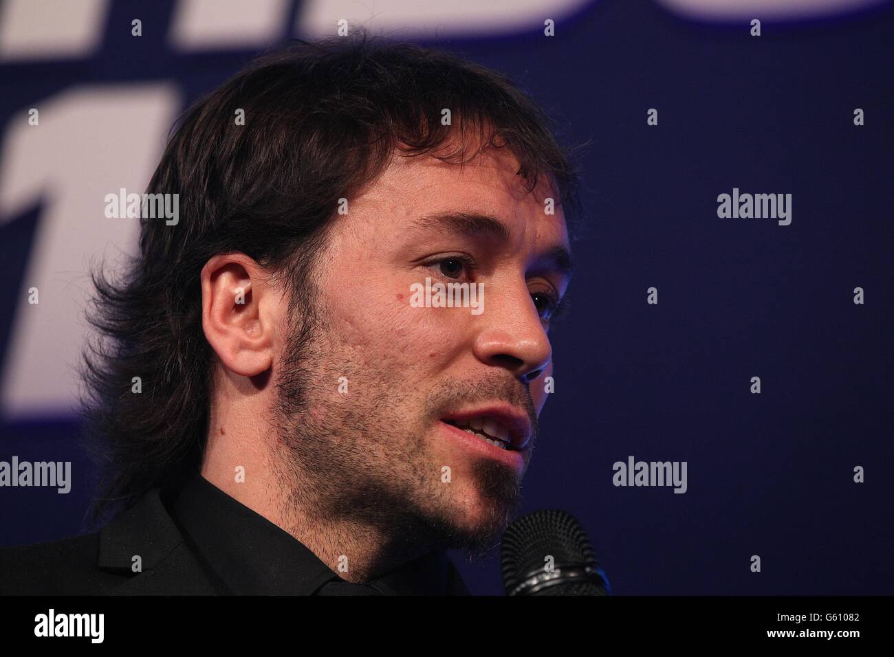 Brighton and Hove Albion's Inigo Calderon is interviewed by BBC TV