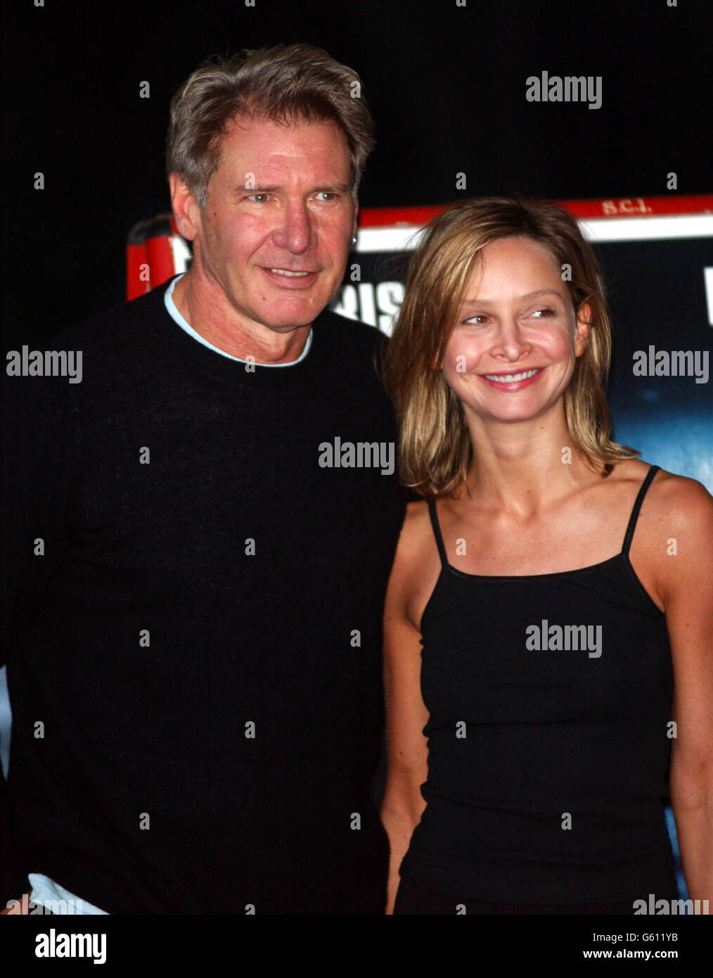 Harrison Ford & Calista Flockhart - Venice Film Festival Stock Photo