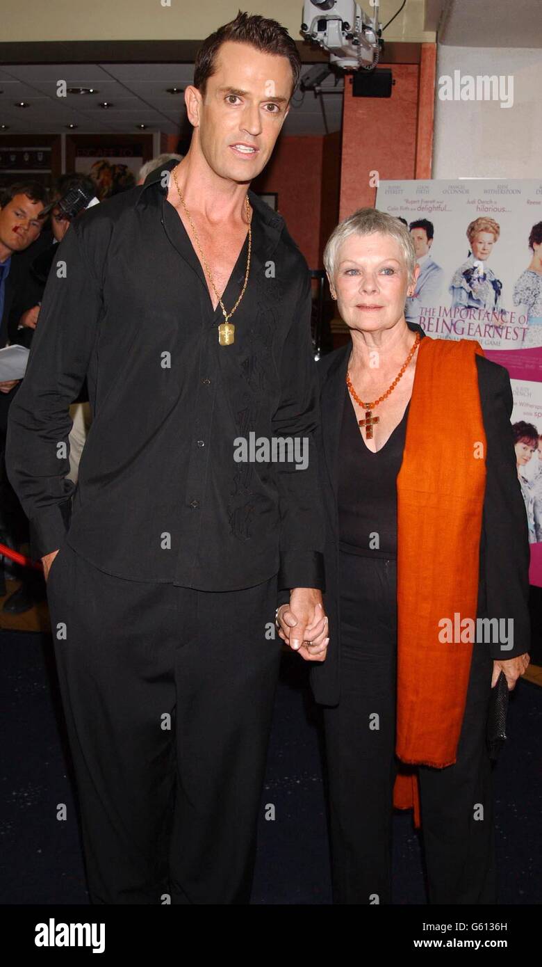 Actors Rupert Everett and Dame Judi 