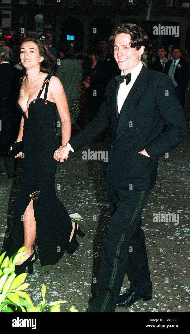 Hugh Grant and Liz Hurley Stock Photo - Alamy