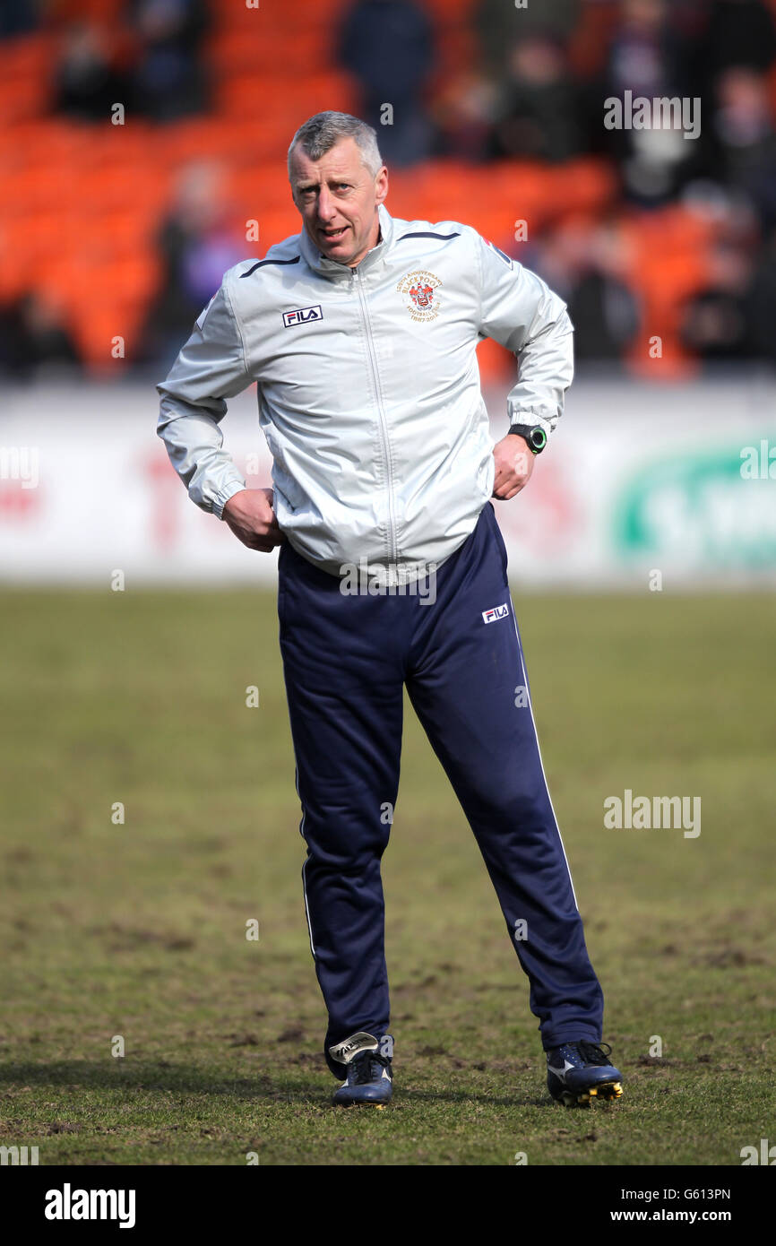 Soccer - npower Football League Championship - Blackpool v Crystal Palace - Bloomfield Road Stock Photo