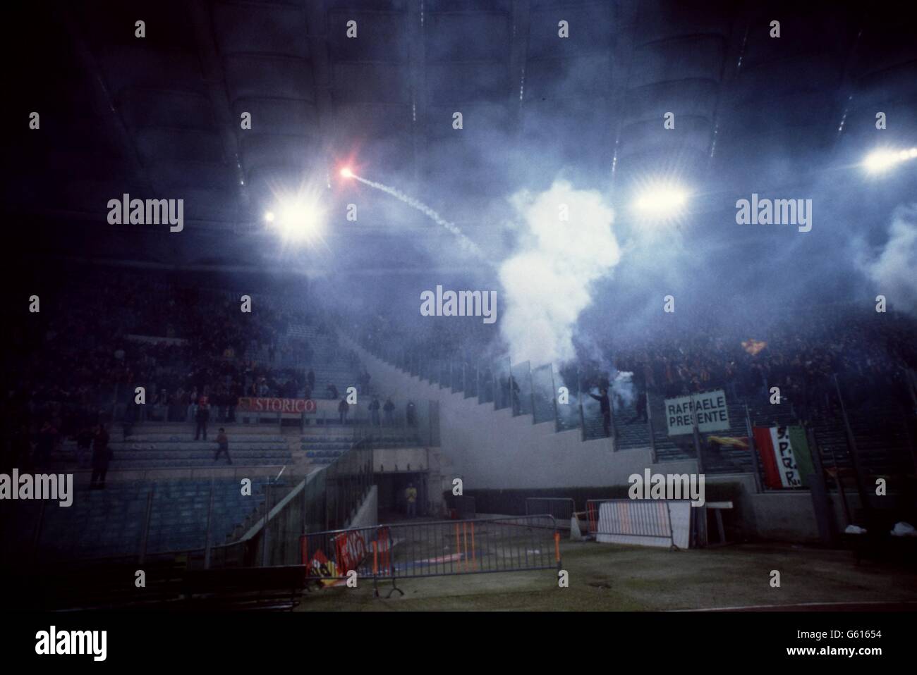 Lazio fans flares hires stock photography and images Alamy