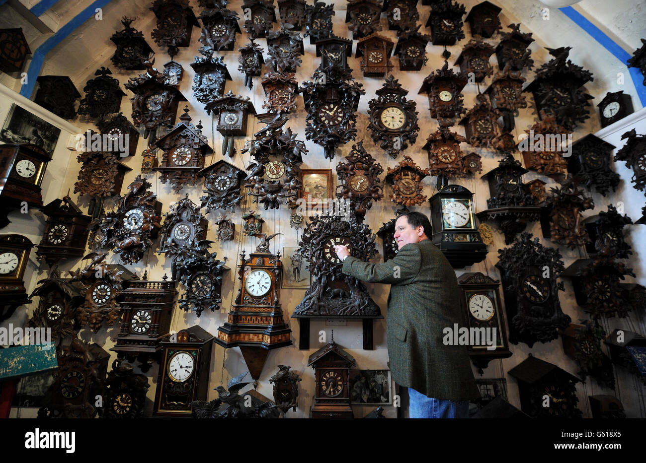 Clocks going forward Stock Photo Alamy