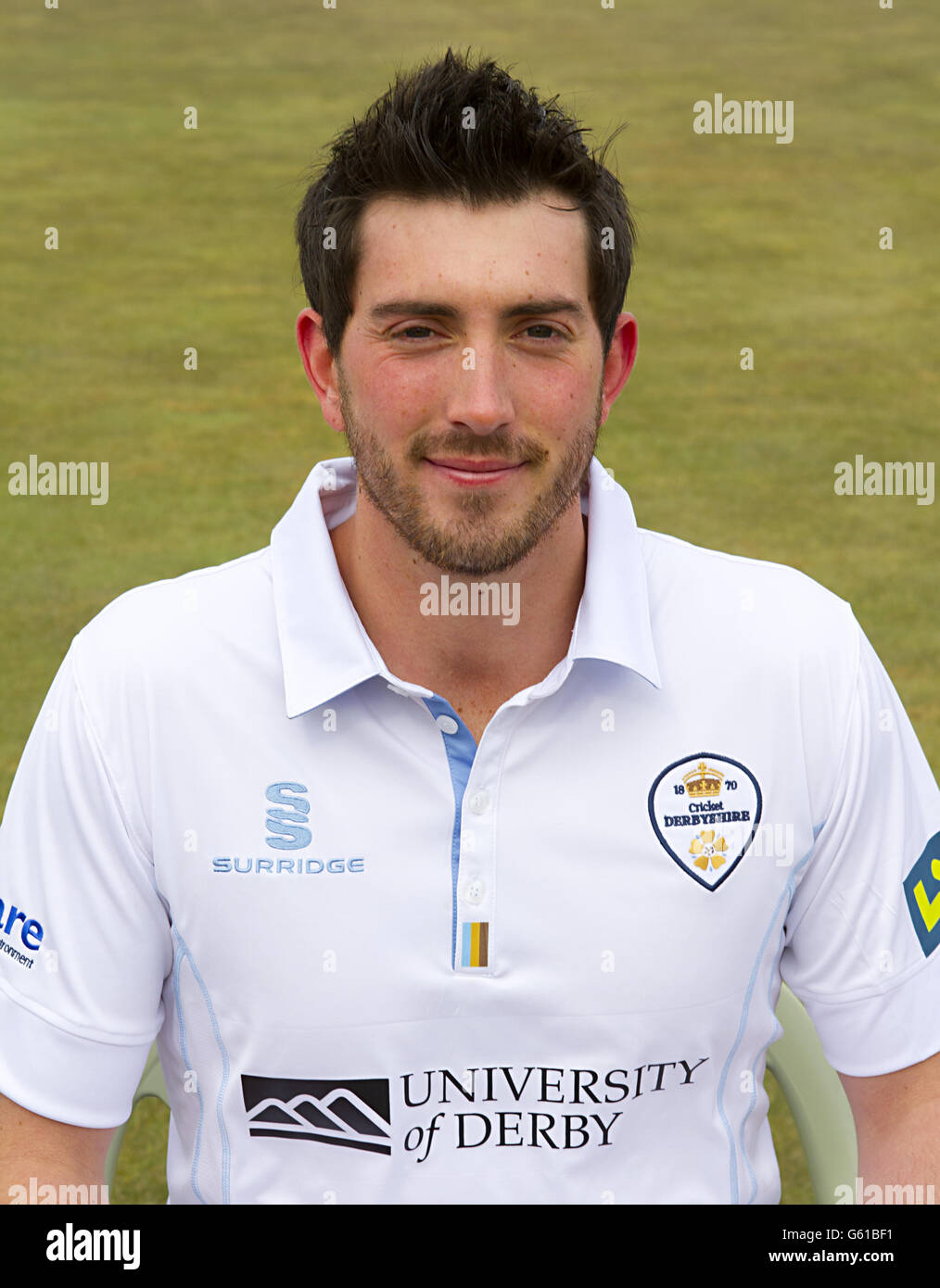 Cricket derbyshire ccc 2013 photocall hires stock photography and