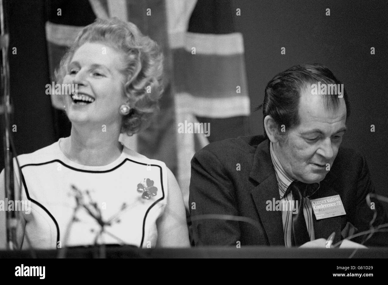 A lesson in laughter was provided by Education Minister Margaret