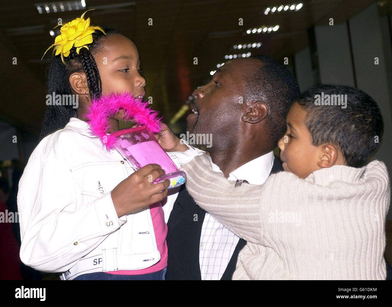 Nigel Benn I’m A Celebrity Stock Photo - Alamy