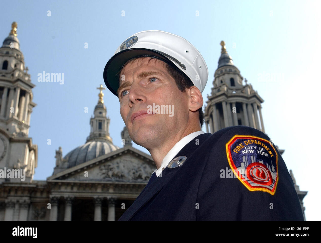 Lt John McCole, a New York firefighter who helped in the rescue
