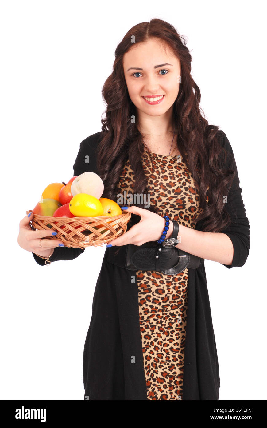 Girls Customised Fruit Basket Sweater