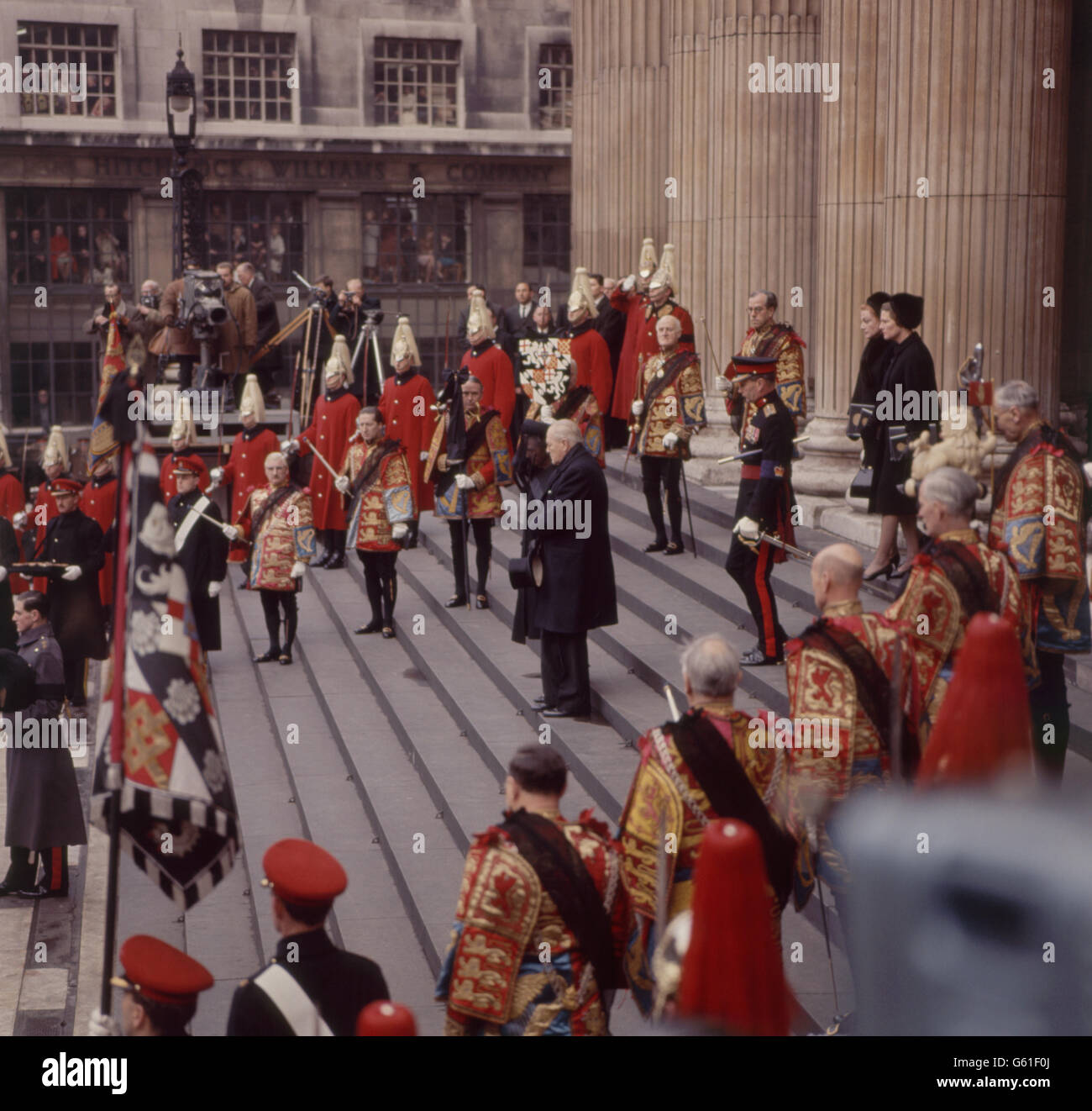 Politics State Funeral Of Sir Winston Churchill St Paul S