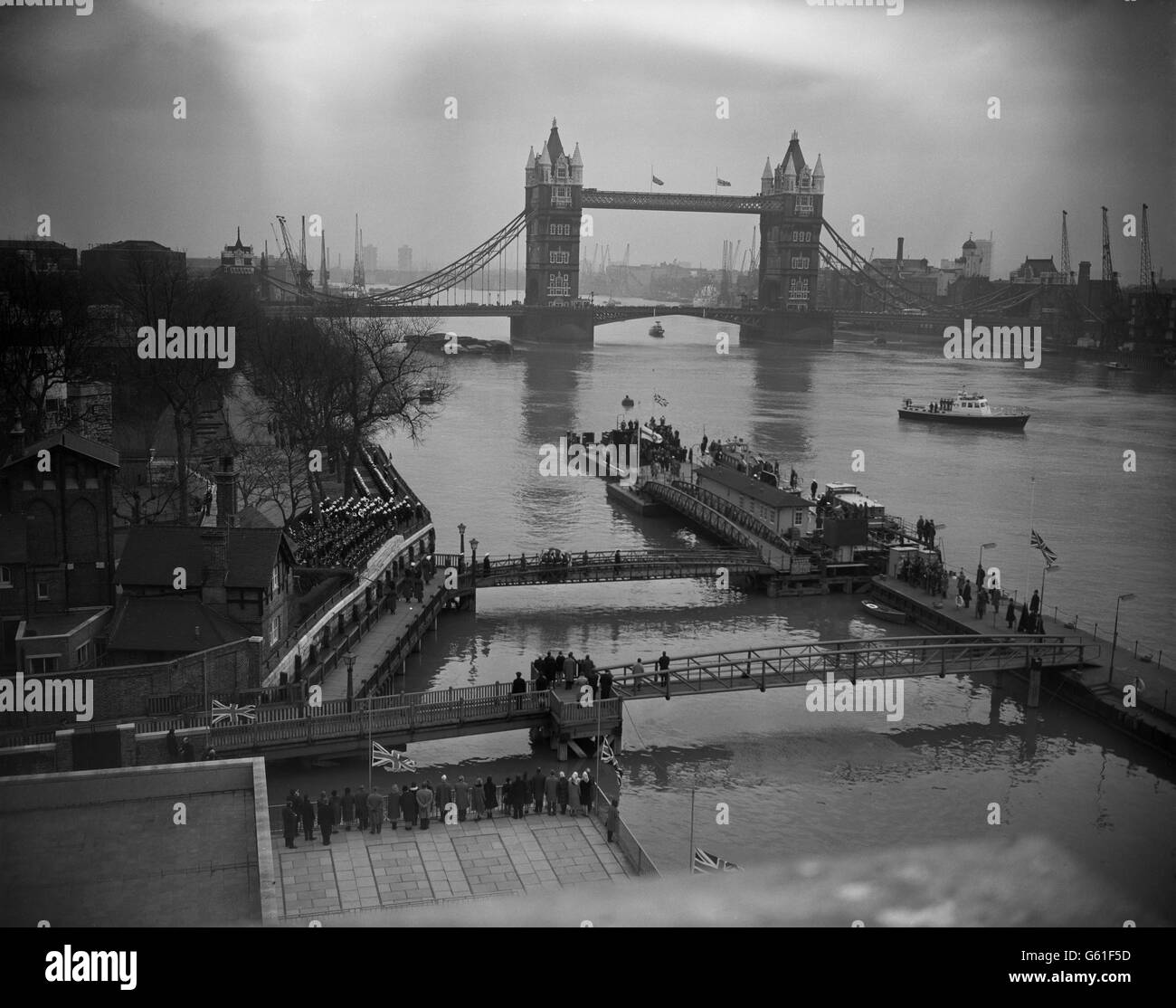 Winston churchill funeral train hi-res stock photography and images - Alamy