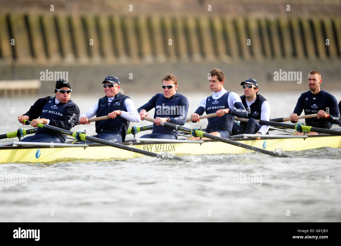 Rowing BNY Mellon Oxford v Cambridge Boat Race 2013 Preview Day