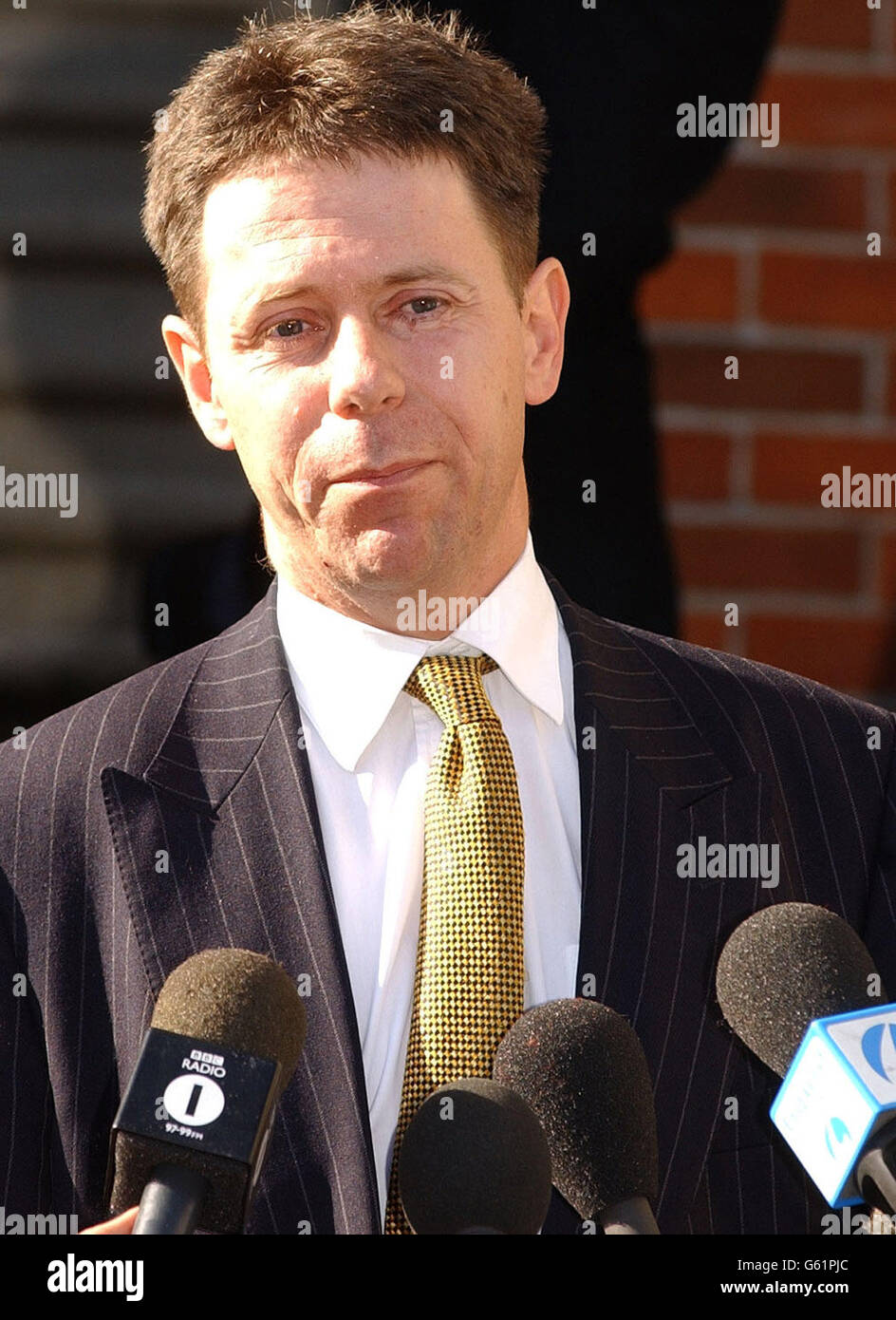 Solicitor for Michael Barrymore, David Corker, reads out a statement in Epping, Essex, after an inquest into the death of Stuart Lubbock, whose body was found in the swimming pool of Michael Barrymore last year. * Corker, said that the inquest had been thorough and the issues gone into in great detail by experts. He added: At the end of the day, I'm speaking only on behalf of Michael Barrymore. It's completely fair to say that there has been no evidence at all this week that he played any role or has any responsibility for the death of Stuart Lubbock. Stock Photo