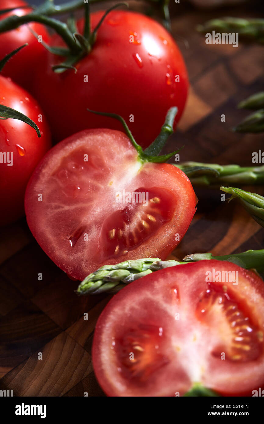 Fresh chopped tomatoes hires stock photography and images Alamy