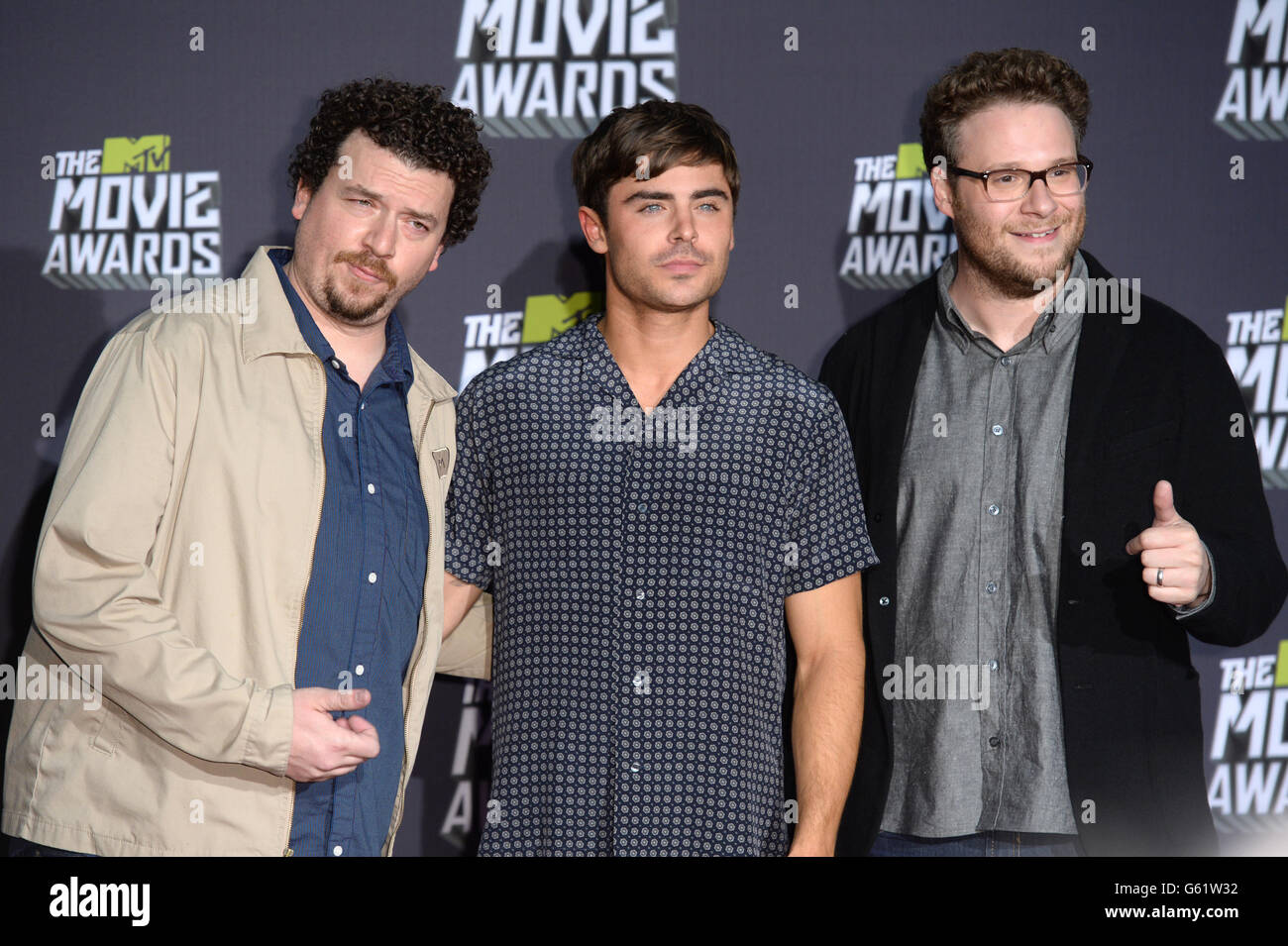 The MTV Movie Awards 2013 - Press Room - Los Angeles Stock Photo