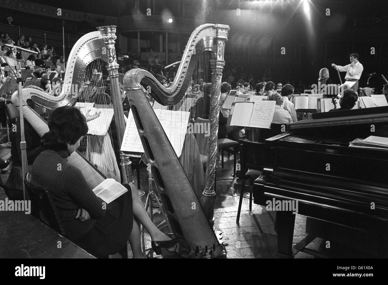 Music Classical Last Night of the Proms London Stock Photo Alamy
