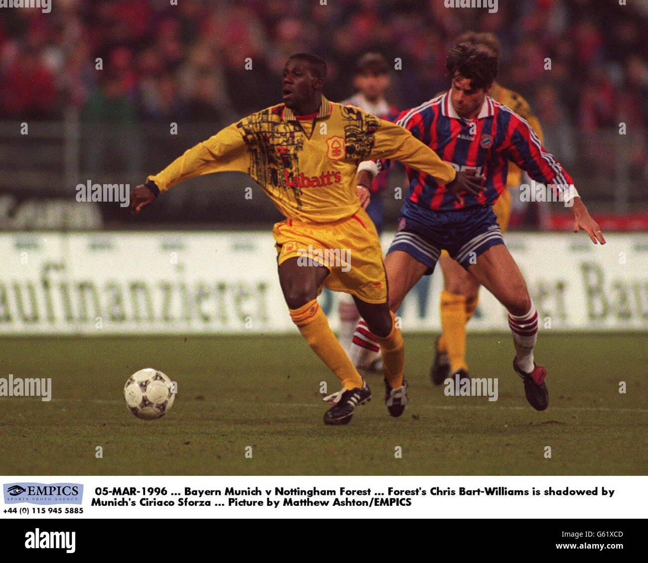 Pleasing Clashes #3 – Bayern Munich v Girondins de Bordeaux, 1996