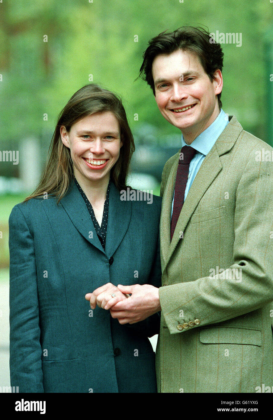 Lady Sarah Armstrong-Jones and Daniel Chatto. Stock Photo