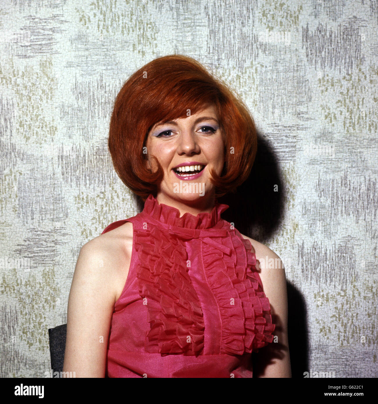 Cilla Black - 1963. British pop singer Cilla Black. Stock Photo