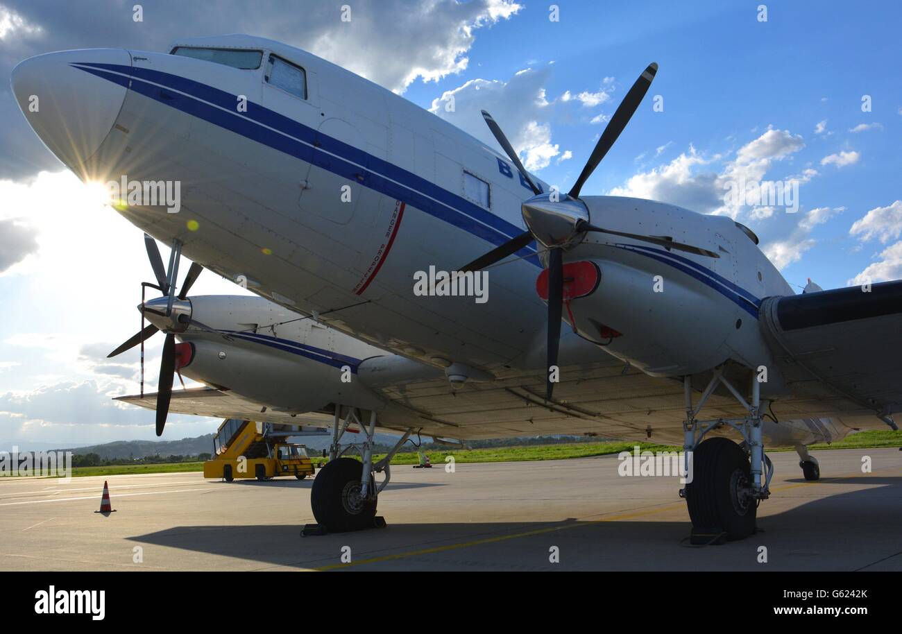 Basler BT-67, former DC-3 Stock Photo