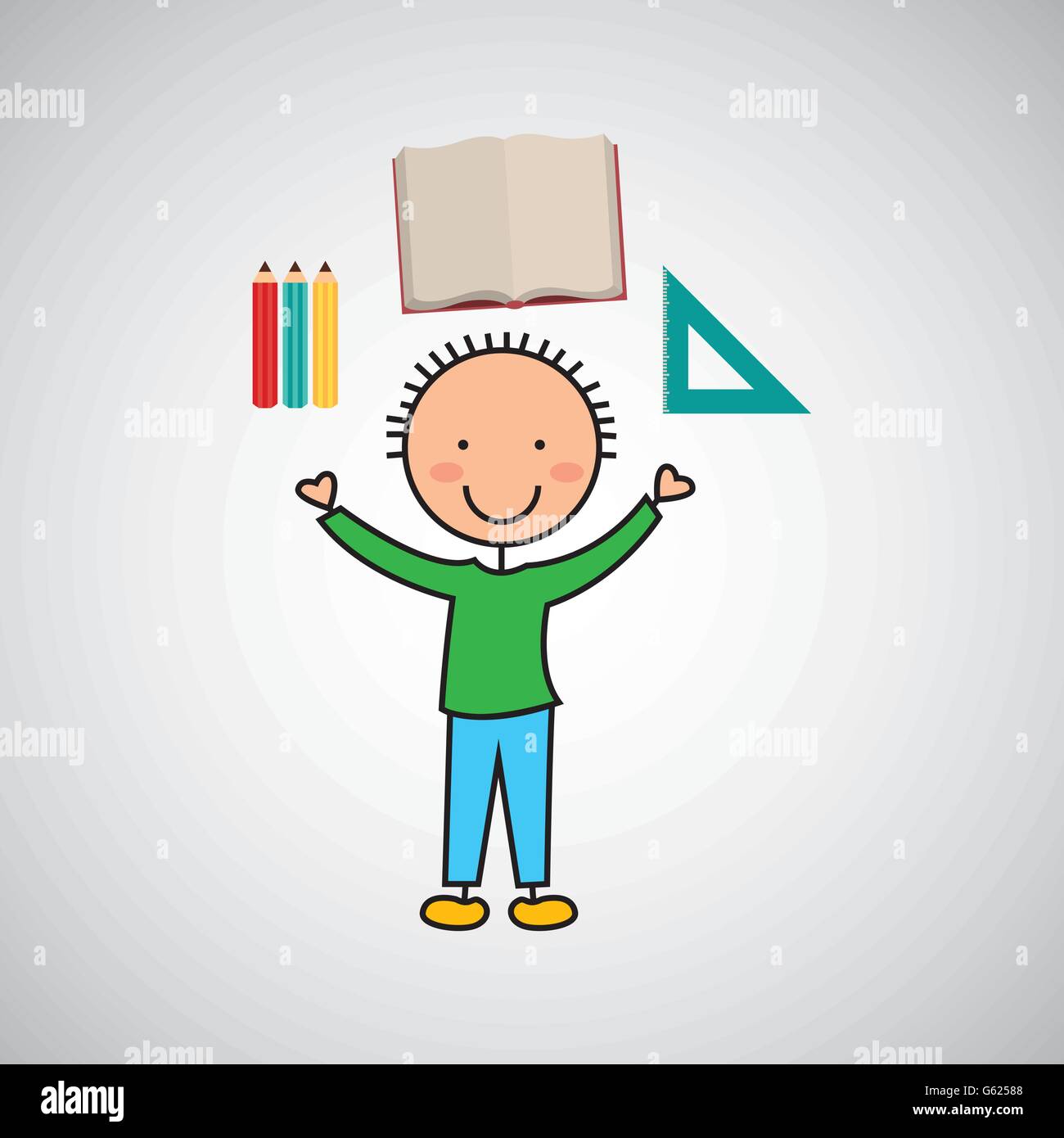 kids students design Stock Vector Image & Art - Alamy