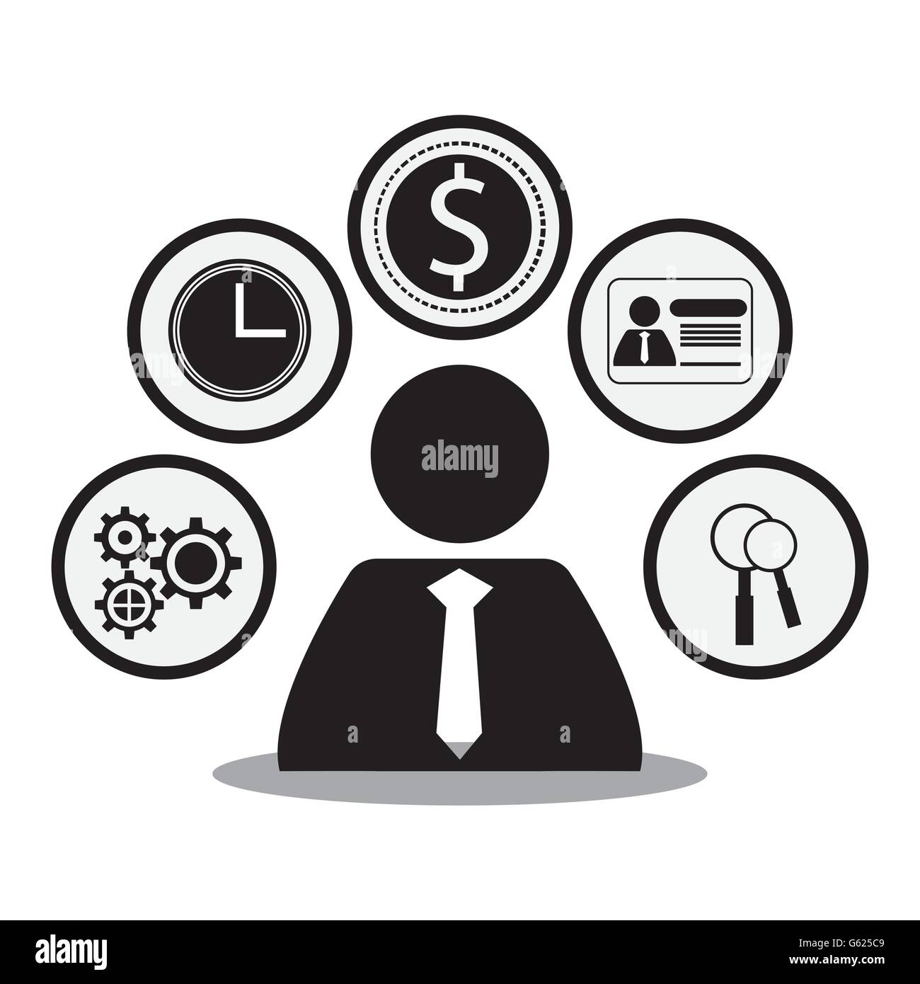 Process icons design Stock Vector Image & Art - Alamy