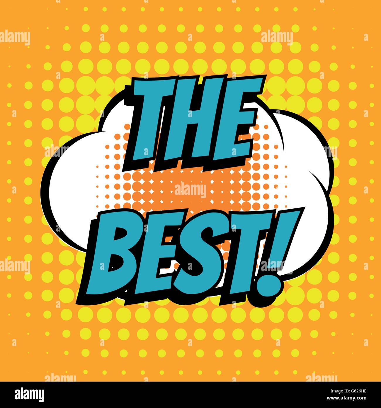 The best comic book bubble text retro style Stock Vector Image & Art ...