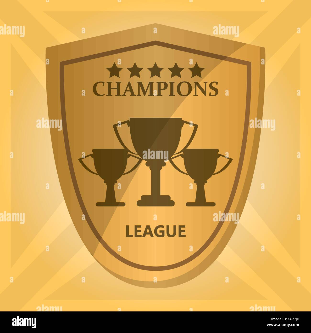 Trophy icon, vector illustration Stock Vector Image & Art - Alamy