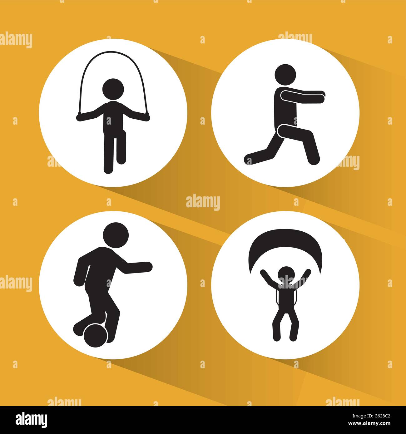 Pictogram doing activity design Stock Vector Image & Art - Alamy