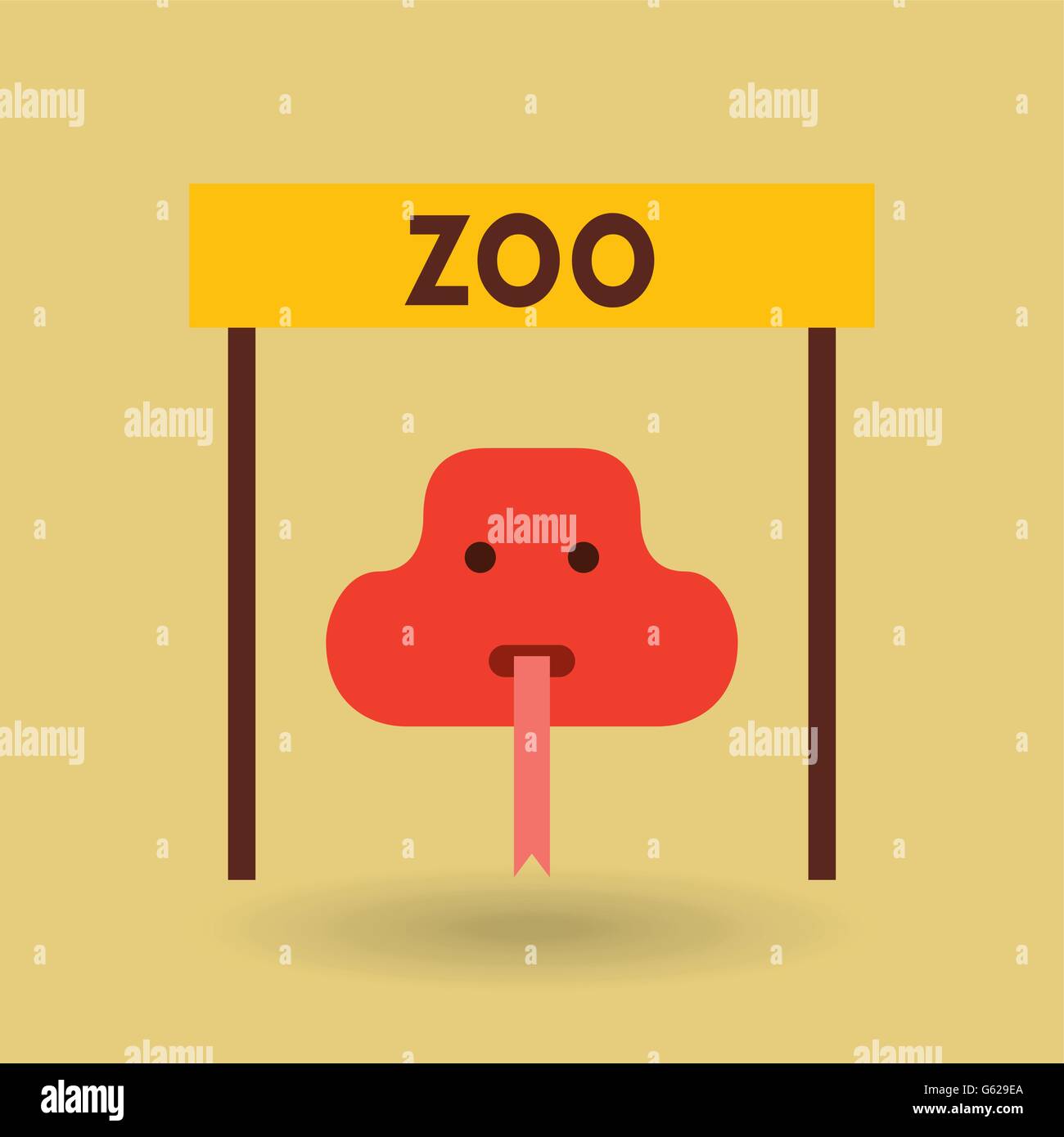 zoo animals design Stock Vector Image & Art Alamy