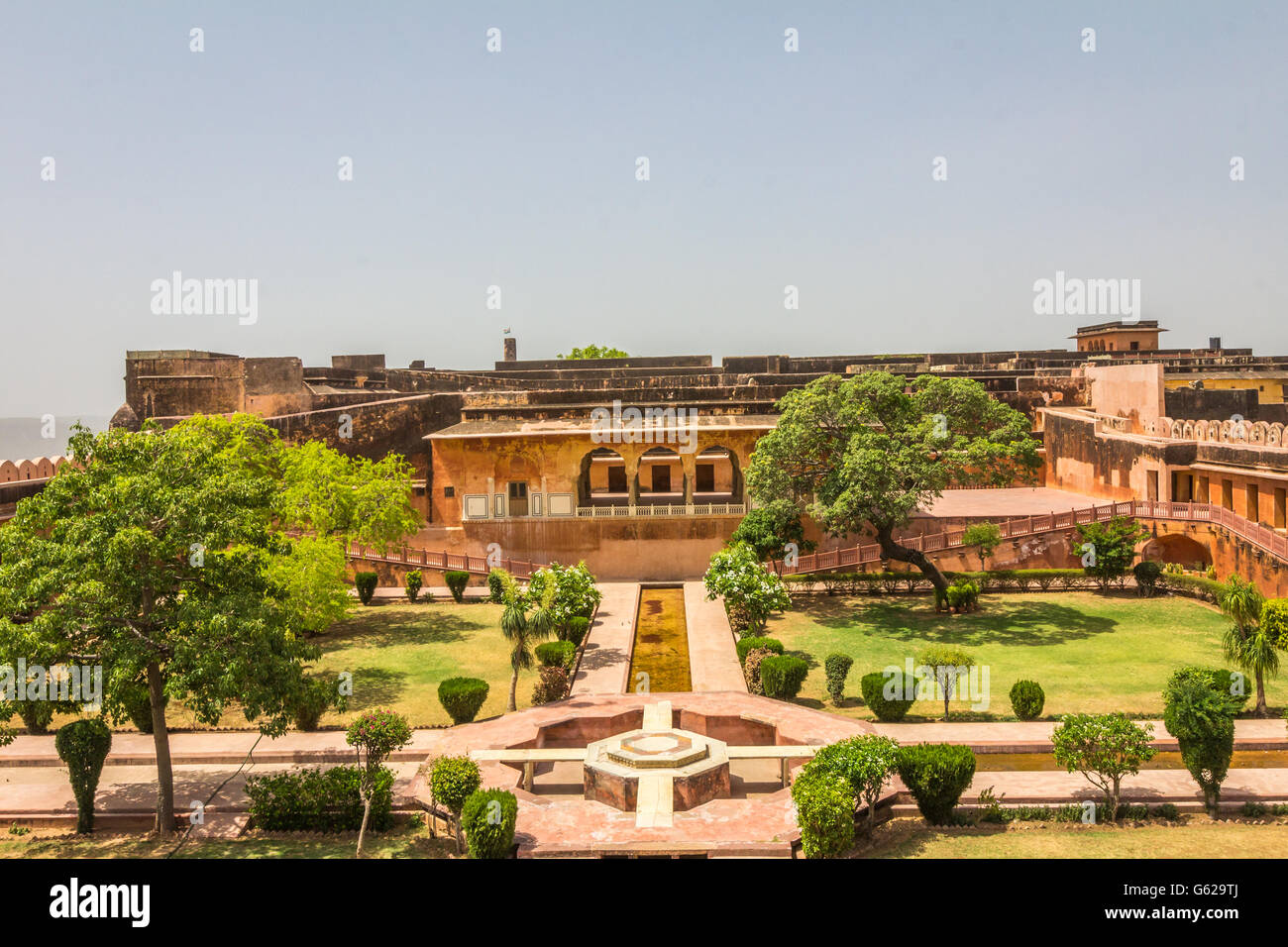 Jaipur india amber fort sunset hi-res stock photography and images - Alamy