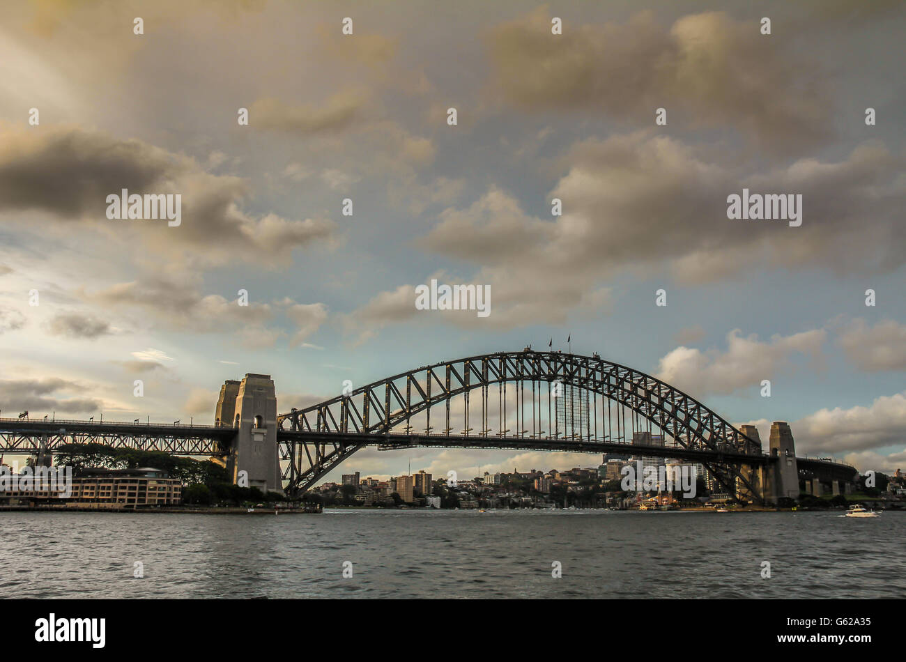 Sydney Harbour bridge in Australia Stock Photo