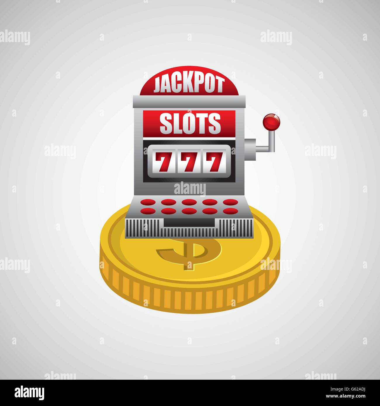 jackpot machine design Stock Vector Image & Art - Alamy
