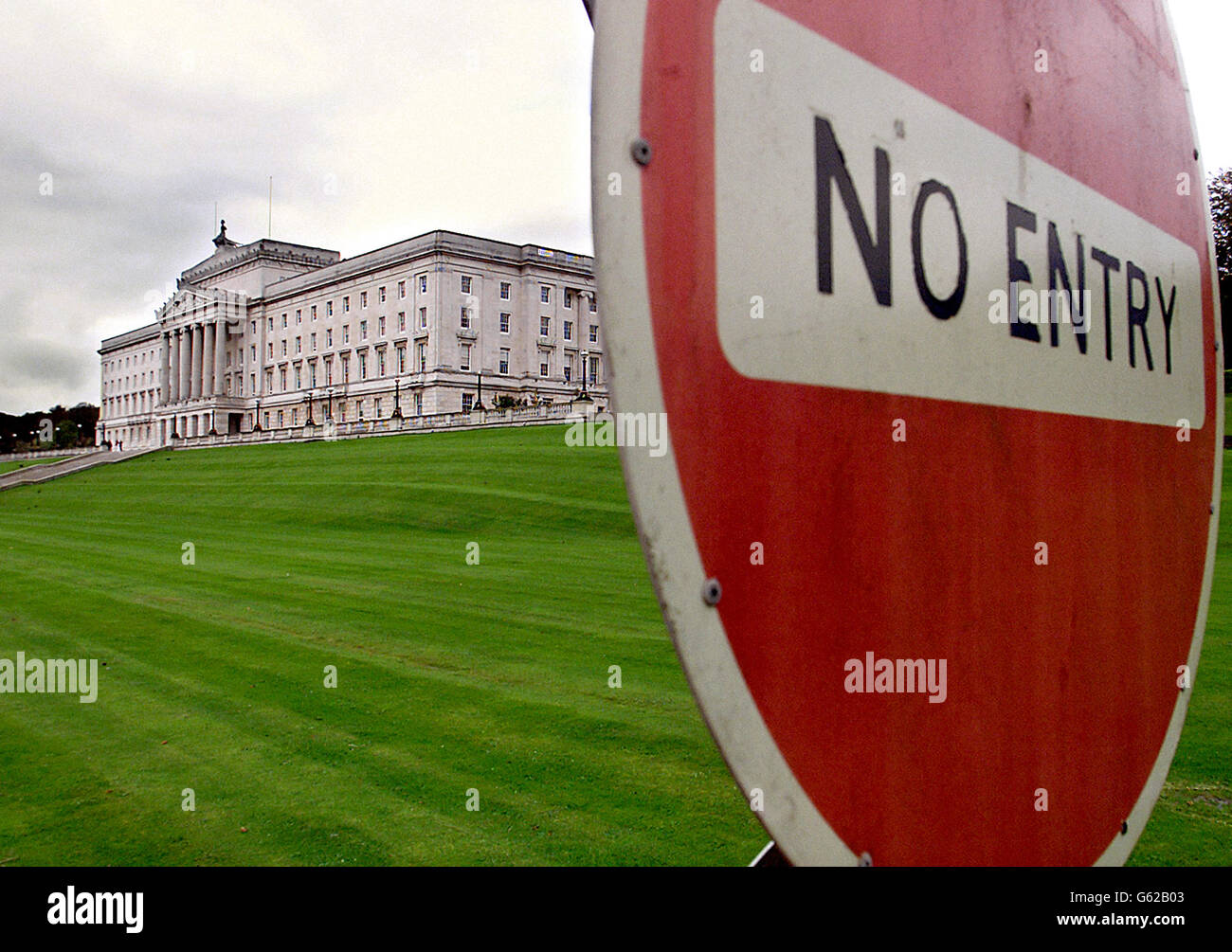 Northern Ireland Assembly Suspension Stock Photo Alamy