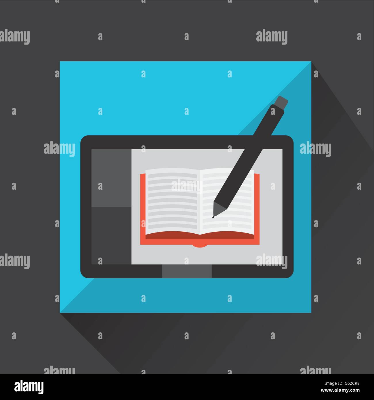 electronic book design Stock Vector Image & Art Alamy