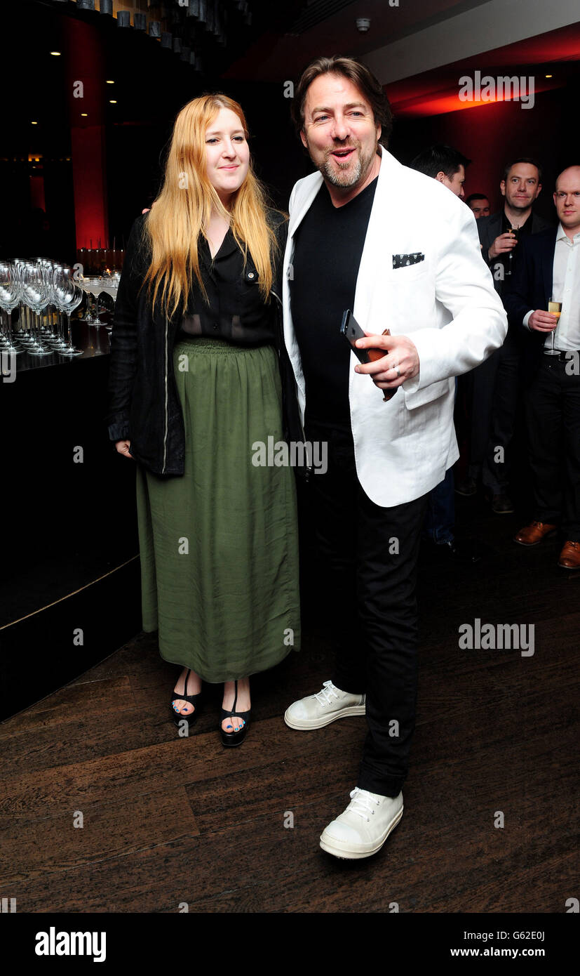 Jonathan Ross and his daughter Honey arrive at the after premiere party ...