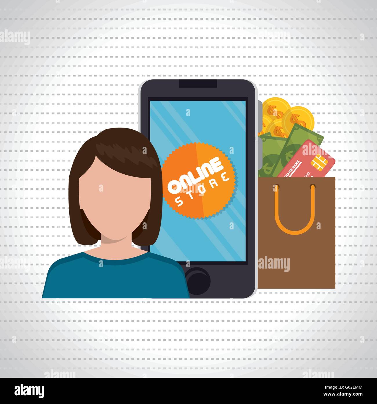 electronic commerce design Stock Vector Image & Art - Alamy
