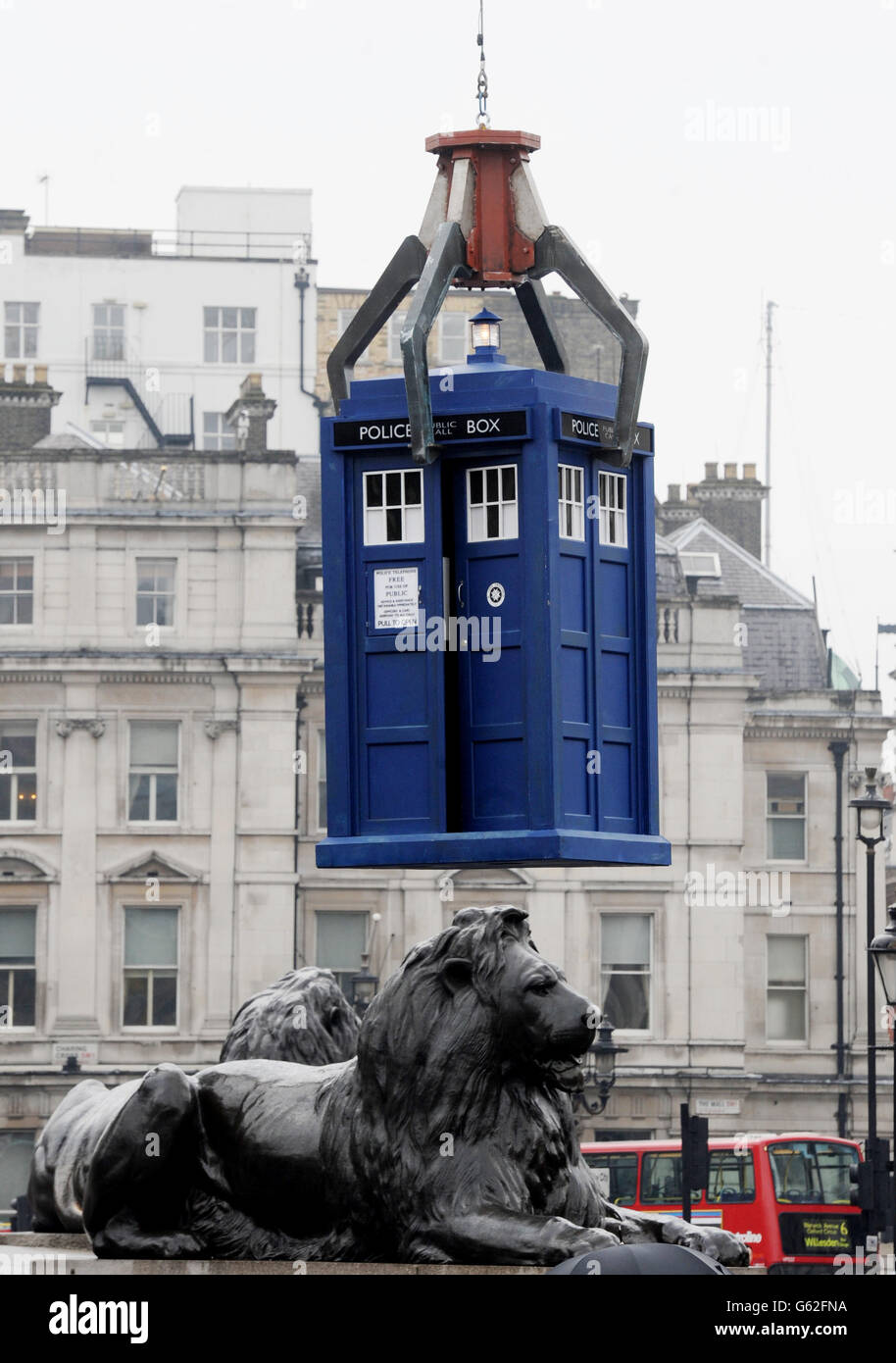 Doctor Who filming - London Stock Photo
