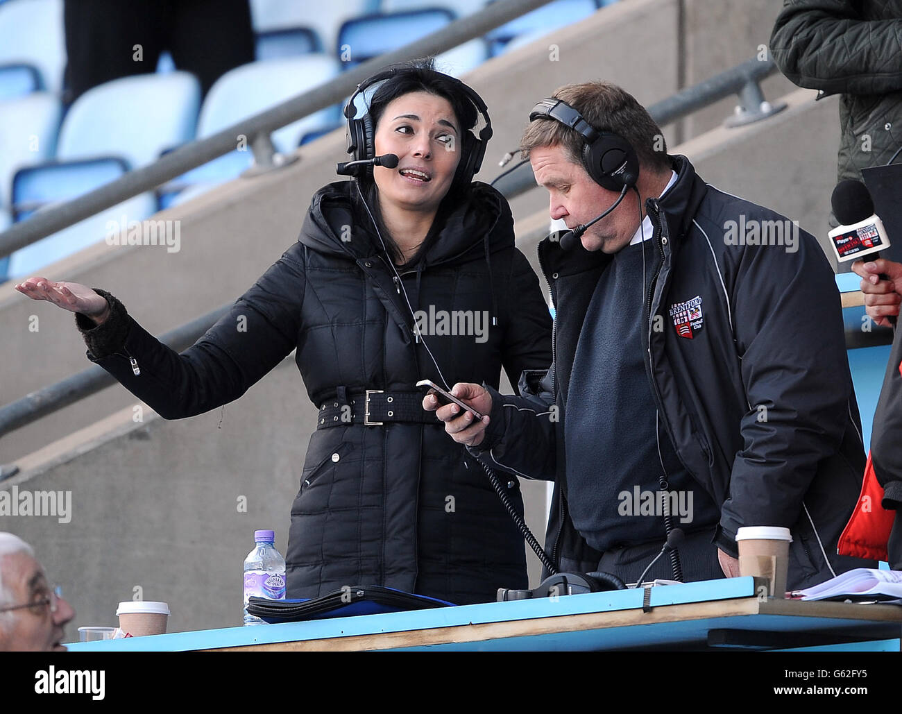 Soccer - npower Football League One - Coventry City v Brentford - Ricoh Arena Stock Photo