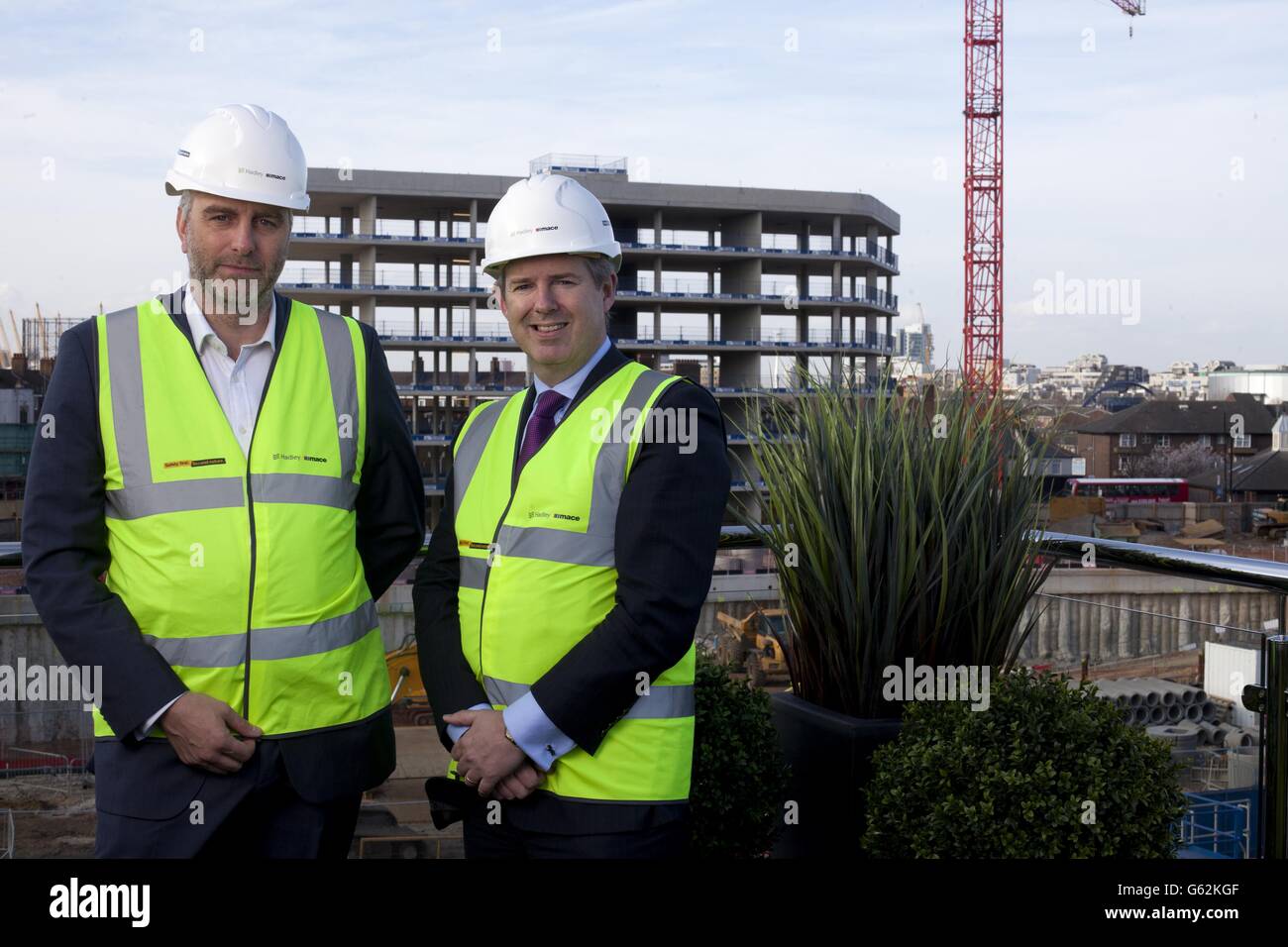 Peter Bennison Hadley Chief Operations Officer (left) and David Grover