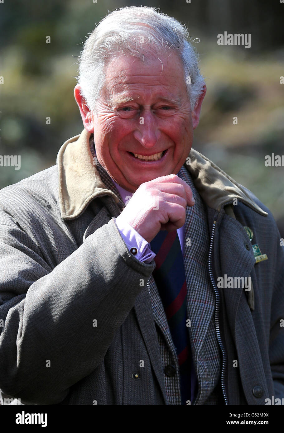The Prince of Wales, known as the Duke of Rothesay when in Scotland