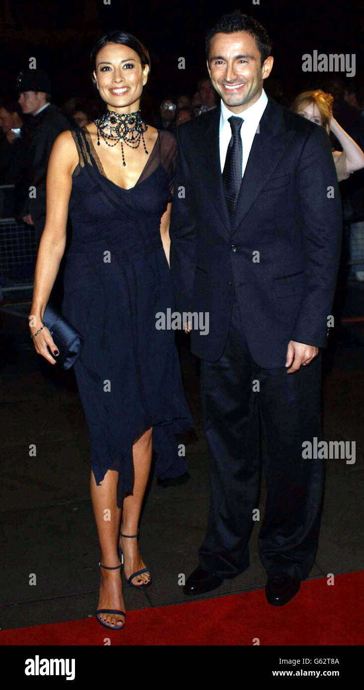 TV presenter Melanie Sykes arriving at the National Television Awards