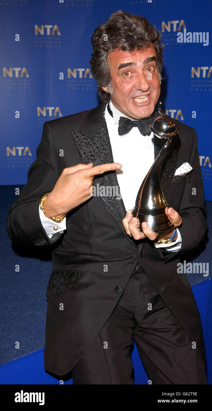 David Dickinson Television Awards Stock Photo Alamy