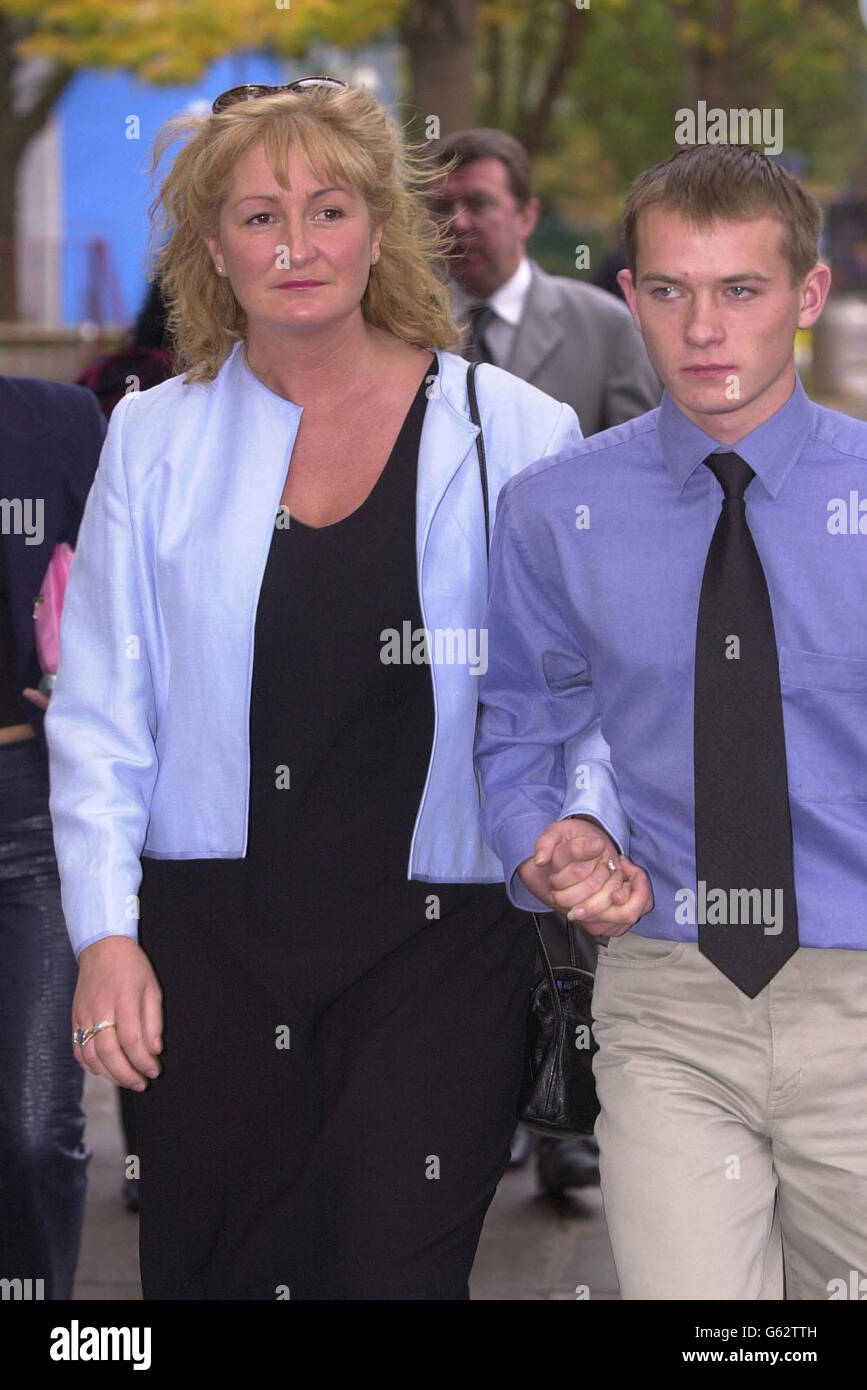 Lady Julia Pilkington leaves Portsmouth Magistrates Court. The heiress to the prestigious Pilkington family was told she faced a jail sentence after being found guilty of four counts of harassment. * Lady Pilkington, was found guilty by District Judge Kevin Gray of charges involving her neighbours Dr Sheena Mitchell, her husband Stephen, Victor Childs and Barbara Webster. Stock Photo