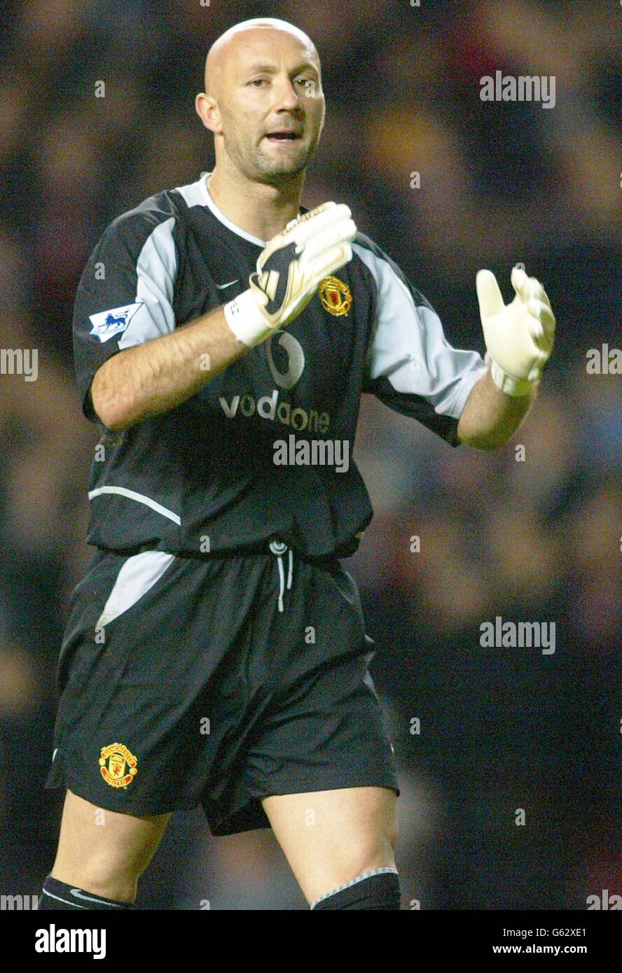 Poster Vintage Manchester United 2002 – Avec Fabien Barthez – Ancienne Affiche