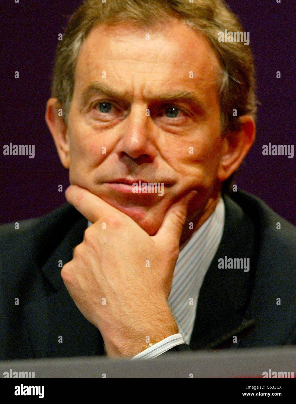Labour Conference - Tony Blair Stock Photo - Alamy