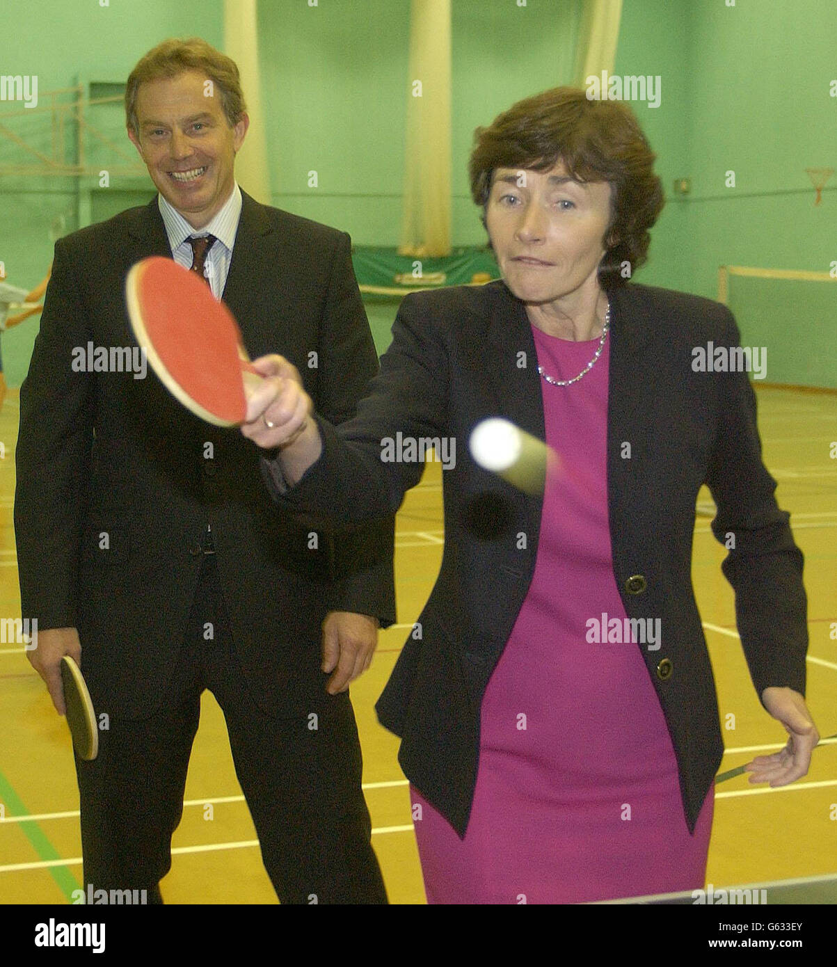 Estelle Morris Labour Conference Stock Photo Alamy
