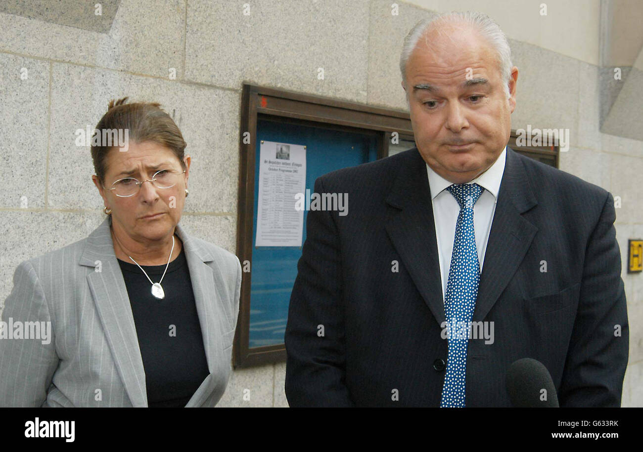 Parents of murdered estate agent Tim Robinson, Ken and his ex wife