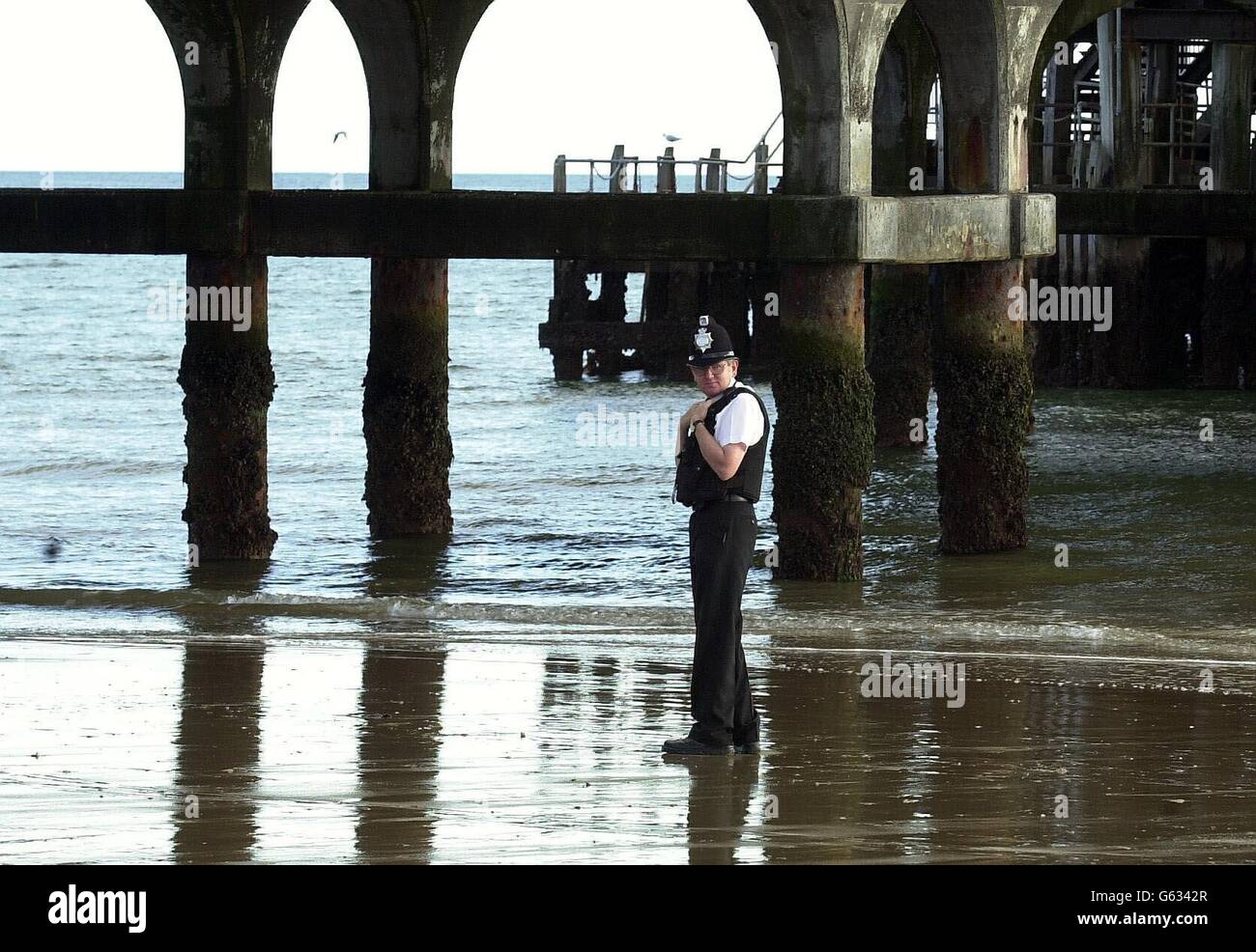 Tory conference policeman hi-res stock photography and images - Alamy