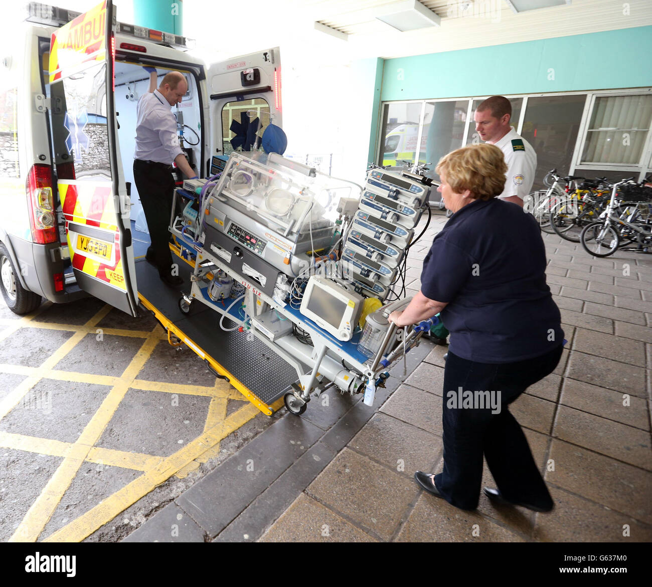 Xenon gas treatment for babies Stock Photo Alamy